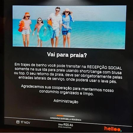 Lindo Apto No Barrabela, Todo Equipado, Com Arcondicionados Split Novos No Quarto E Na Sala, Limpissimo, Cheiroso, Novinho, Condominio Em Frente A Praia, Com Piscina Aquecida, Sauna, Quadra, Academia, Lavanderia, Salao De Beleza, Restaurantes, Mercad Рио-де-Жанейро Экстерьер фото
